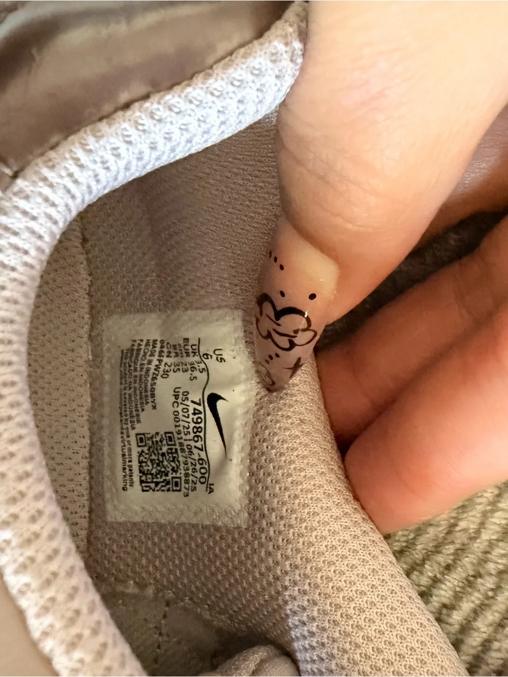 Nike Women's Blush and Dusty Rose Low-Top Sneakers